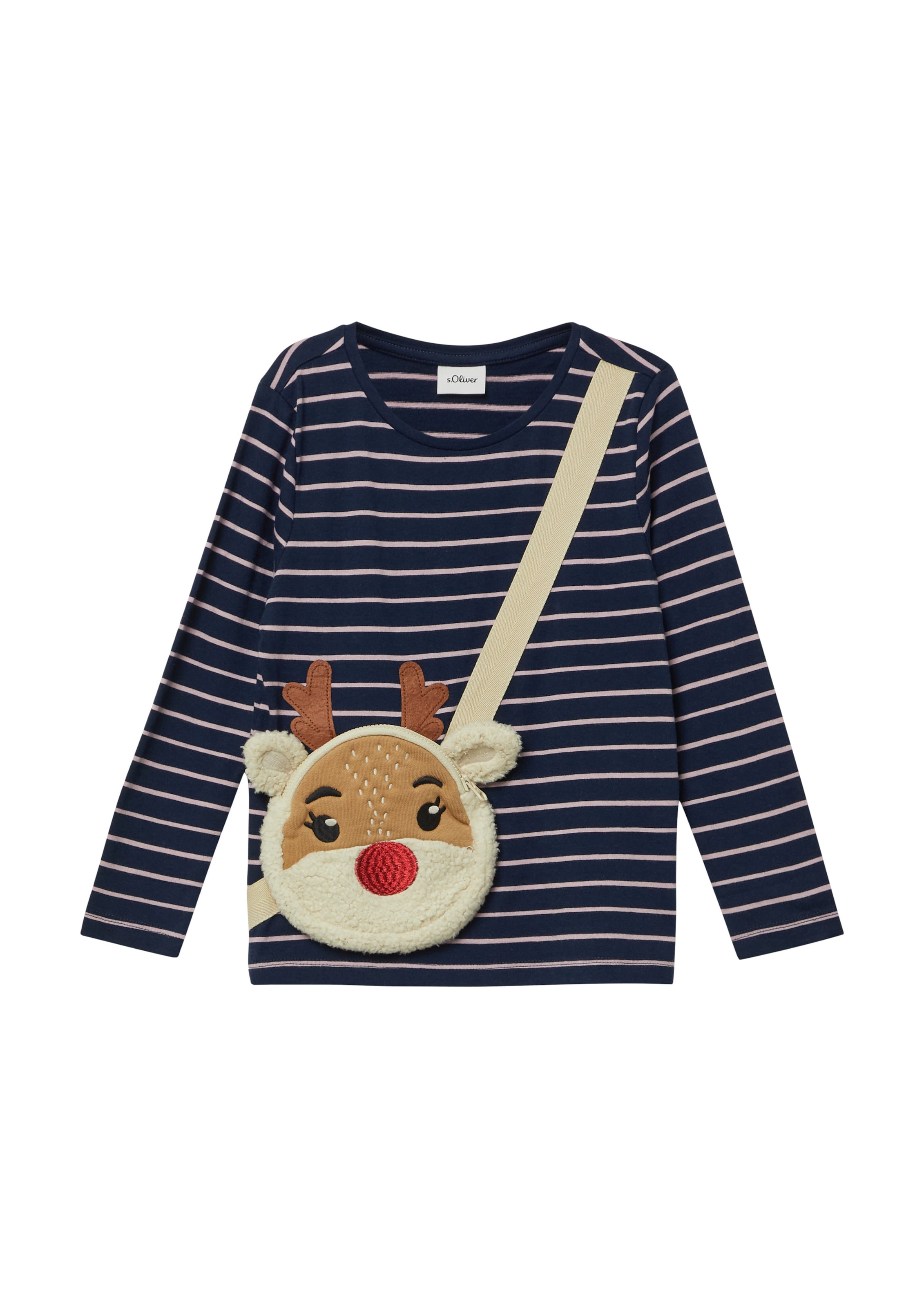 T-Shirt s.Oliver en bleu : devant