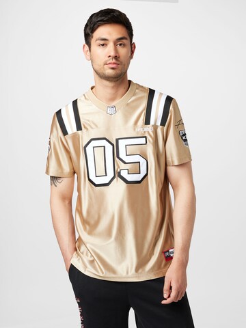 T-Shirt FUBU en beige : devant