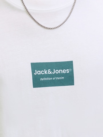 JACK & JONES T-Shirt 'JJFRANK' in Weiß