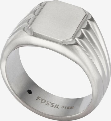 FOSSIL Ring in Silber: predná strana