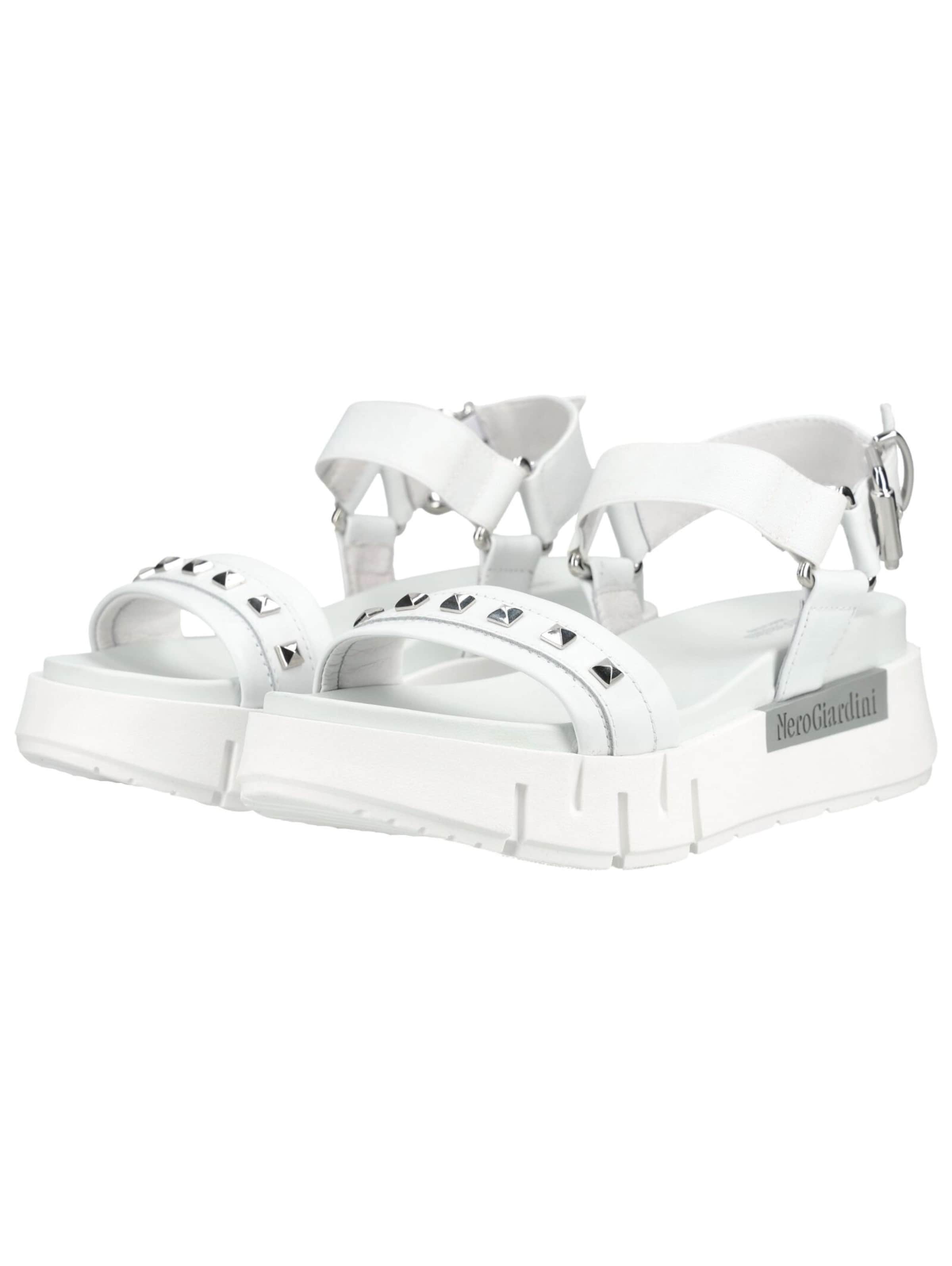 Nero Giardini Sandale in Weiß