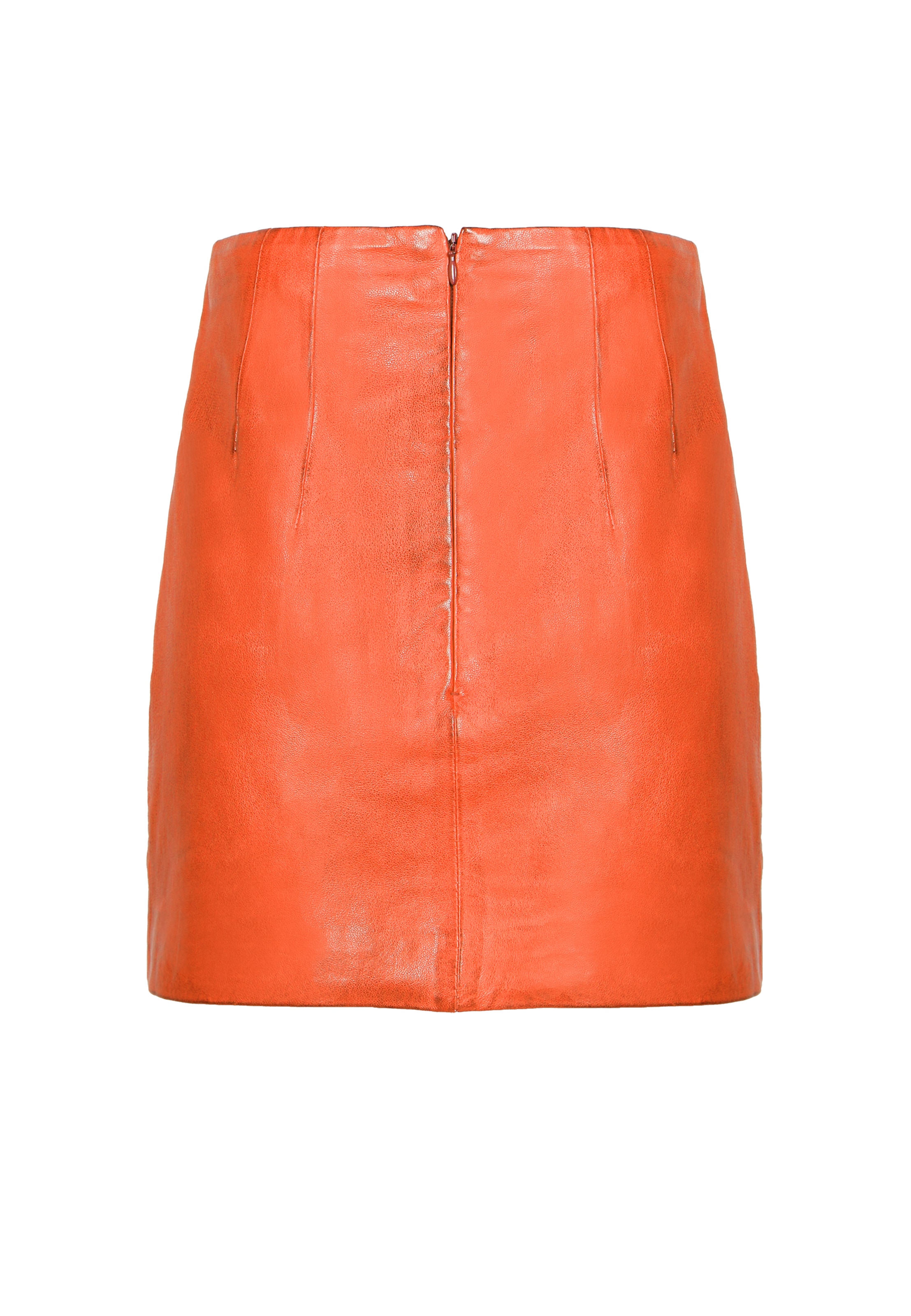 FREAKY NATION Krilo ' Leather Mini Skirt ' | oranžna barva