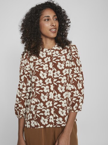 VILA Blouse in Brown