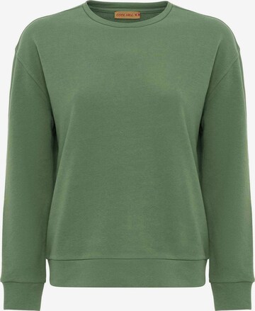 Sweat-shirt Cool Hill en vert : devant