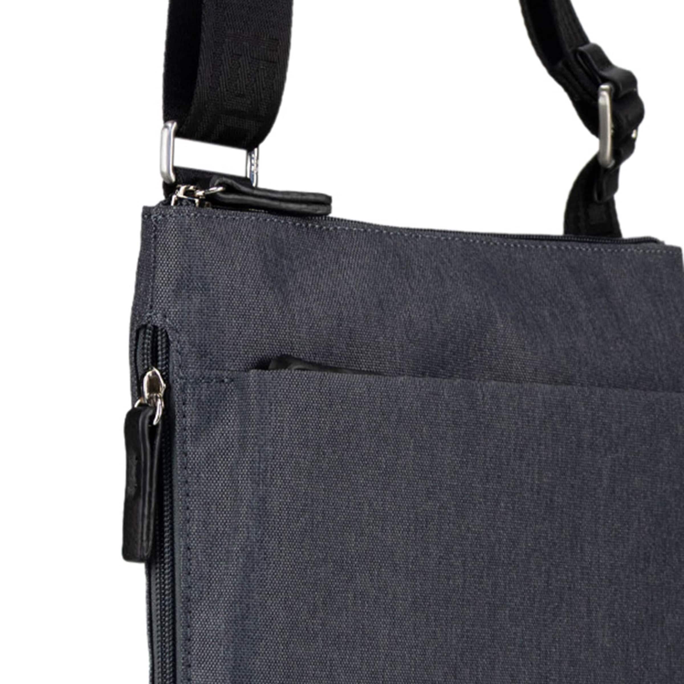 Borsa a tracolla di JOST in grigio