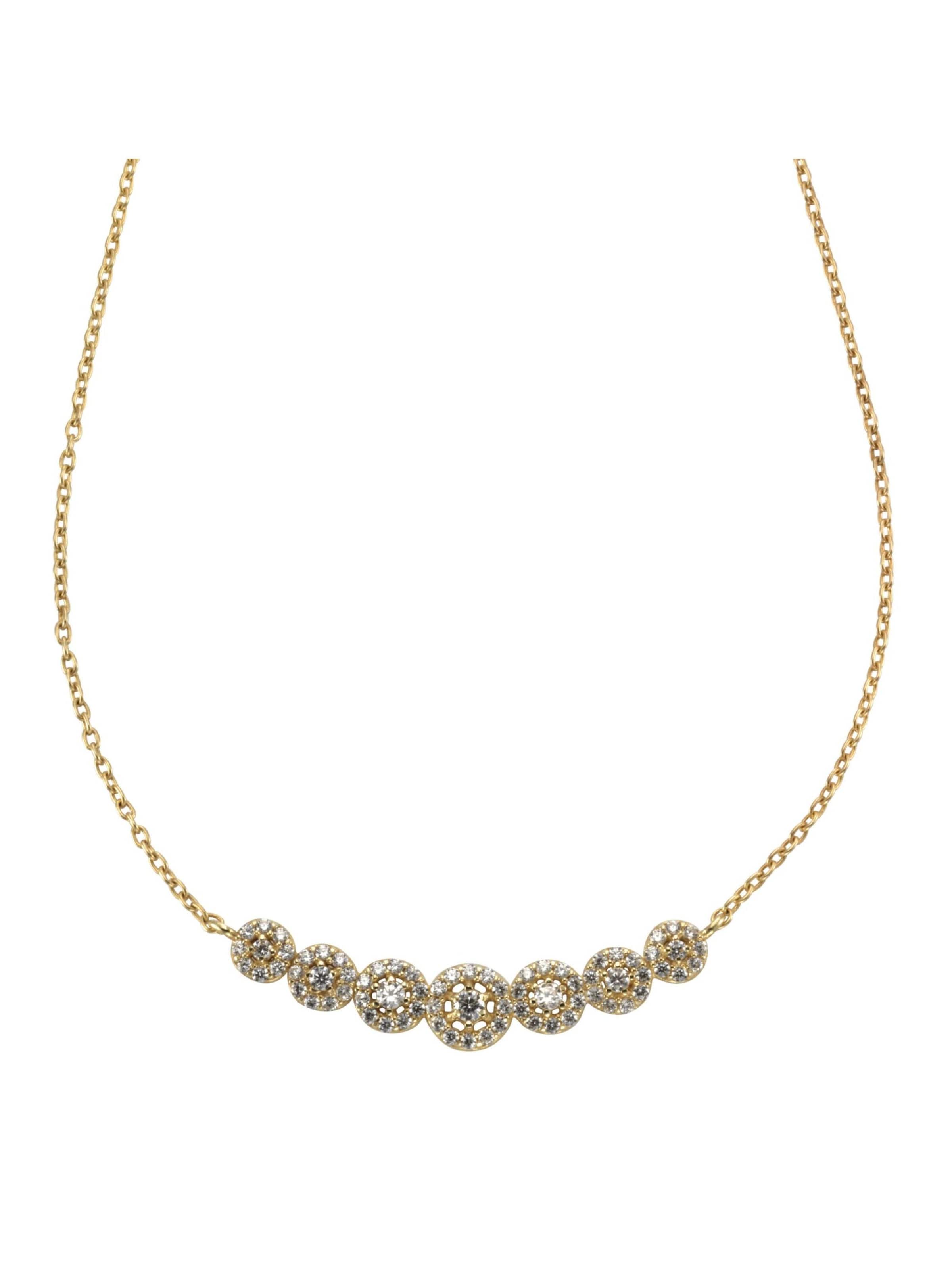 Fascination by Ellen K. Halskette in Gelb: Vorderseite