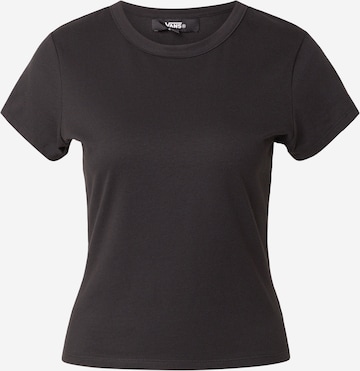 Tricou de la VANS pe negru: față