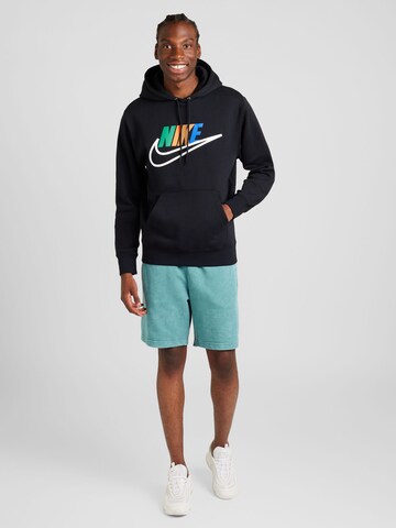 Sweat-shirt 'CLUB FUTURA' Nike Sportswear en noir