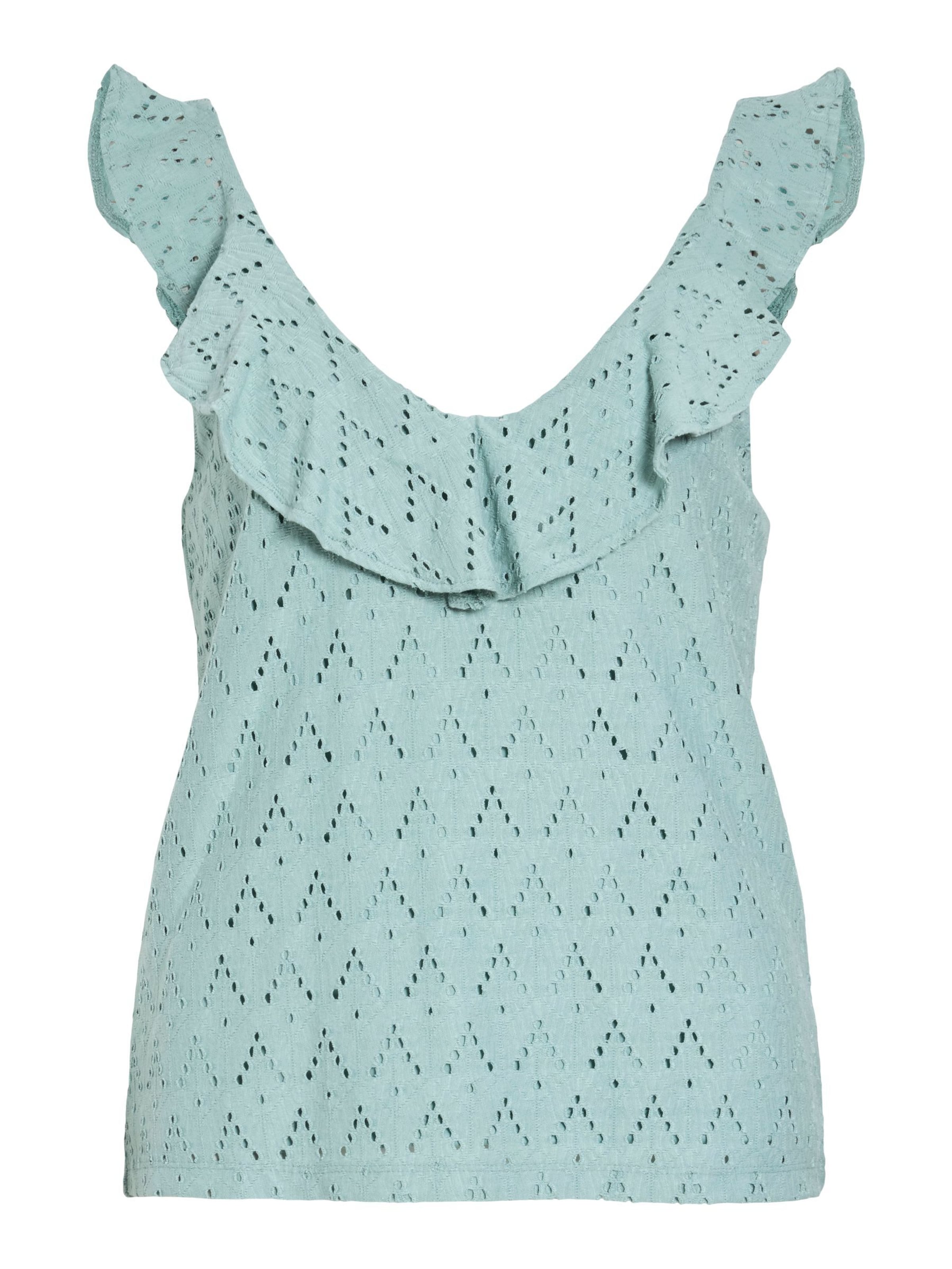 Haut 'VIAmalina' VILA en bleu : devant