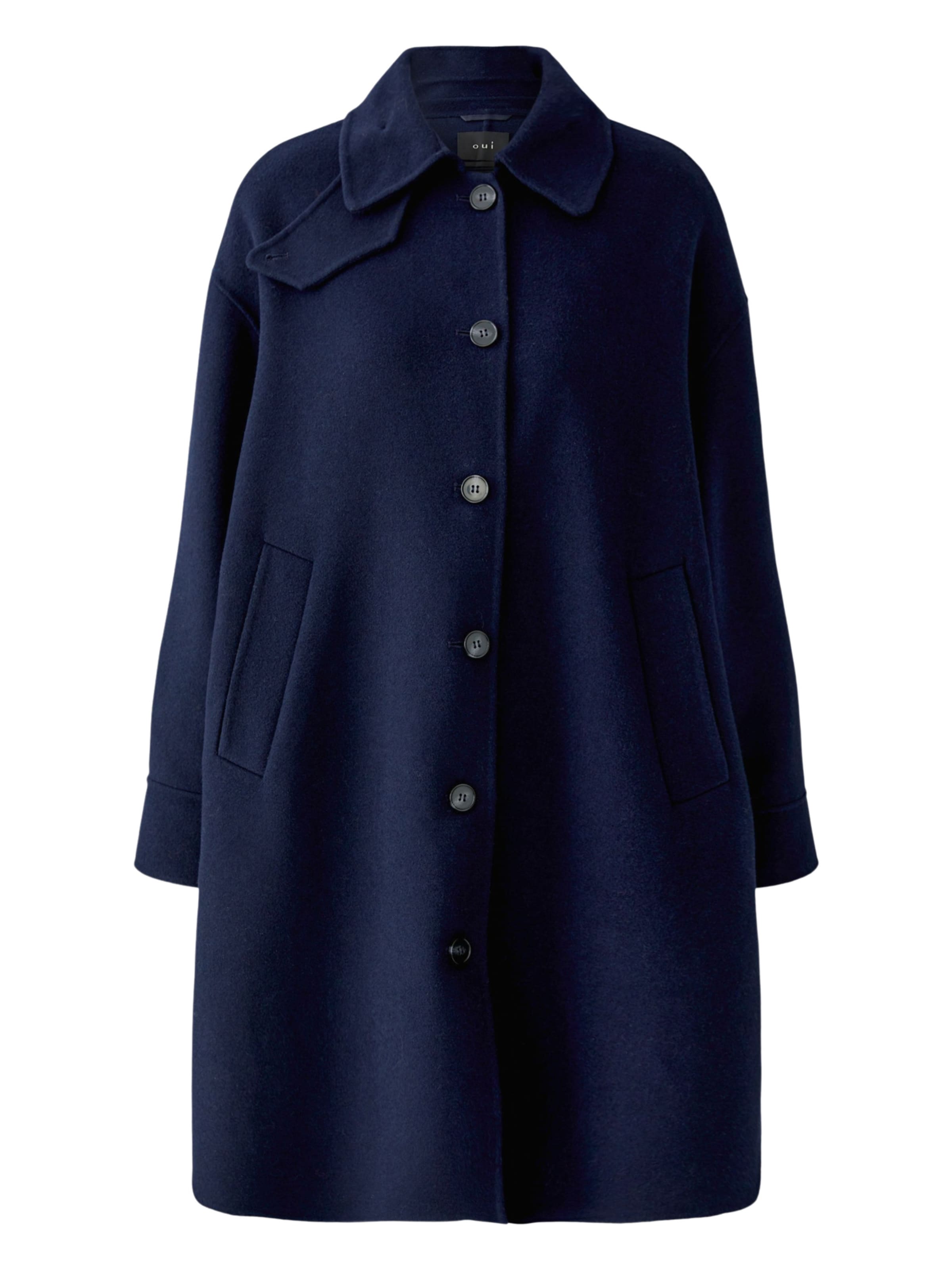 OUI Between-Seasons Coat in XS in Dark blue, Item view