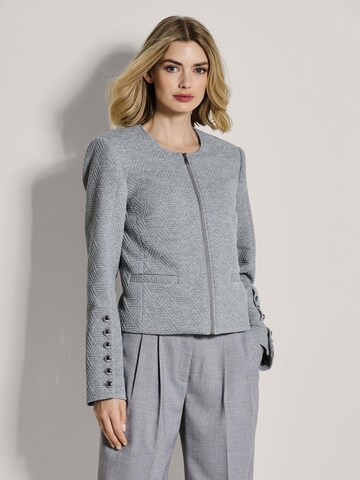 MADELEINE Blazer in Grau: Vorderseite