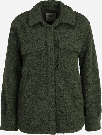 Abercrombie & Fitch Overgangsjakke i grøn: forside