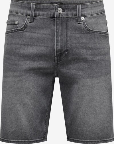 Only & Sons Jeans 'WEFT' i grey denim, Produktvisning