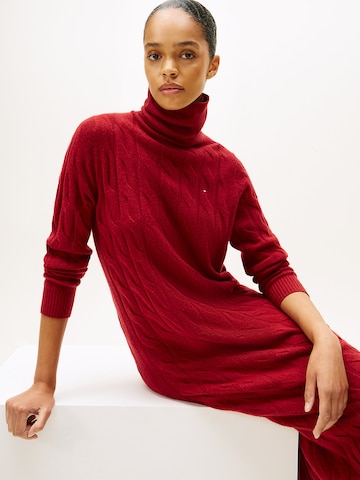 TOMMY HILFIGER Knit dress in Red