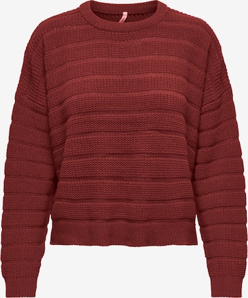 ONLY Pullover 'NEW LERKE' in Rot: predná strana