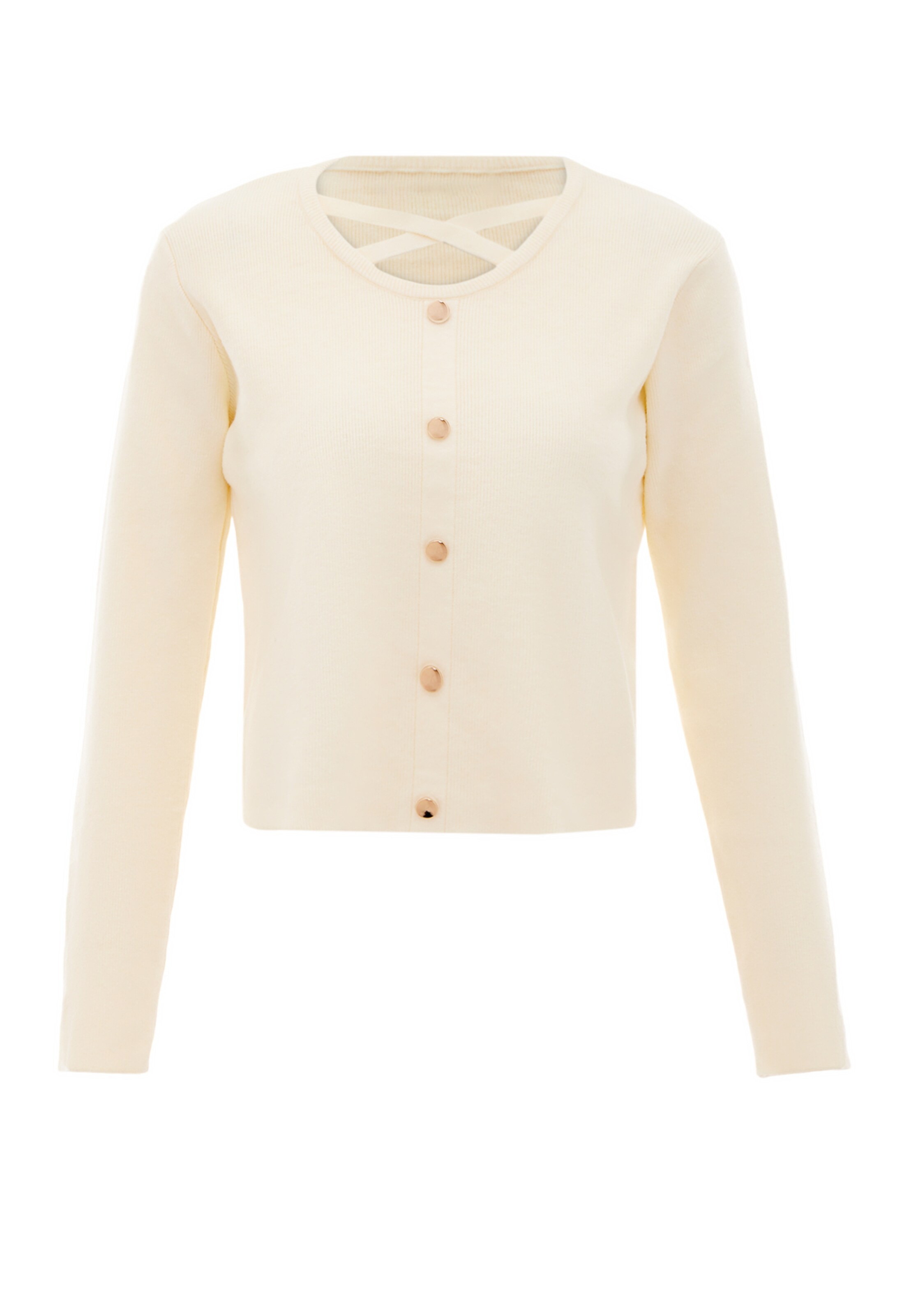 NAEMI Trui in Beige: voorkant