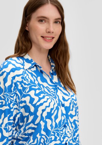 s.Oliver Red Label Plus Blouse in Blauw