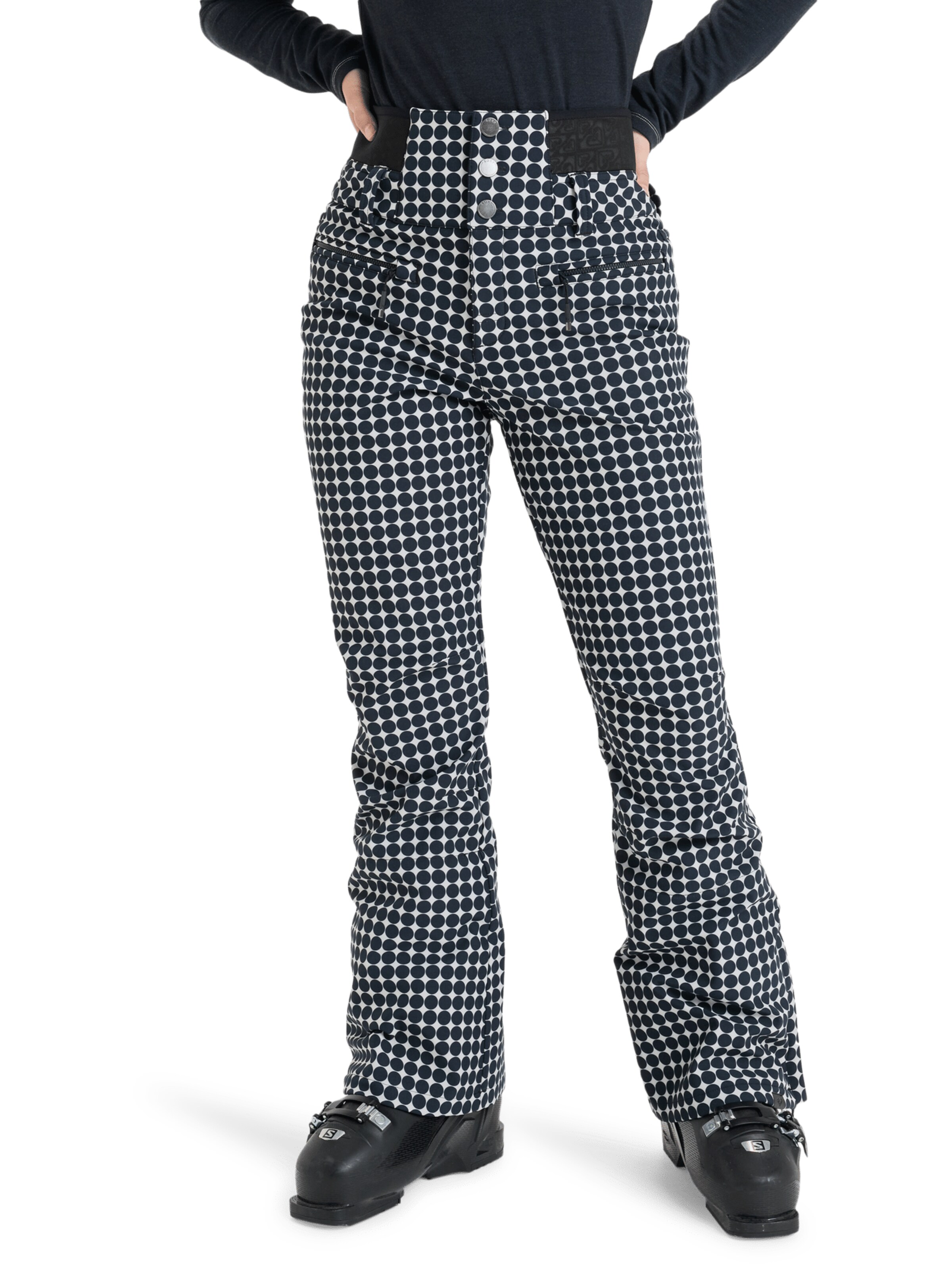 ROXY Regular Sporthose 'Rising High' in Weiß: Vorderseite