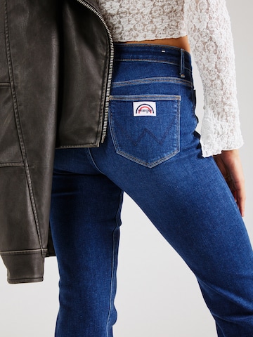 WRANGLER Расклешенный Джинсы 'FLARE' в Синий