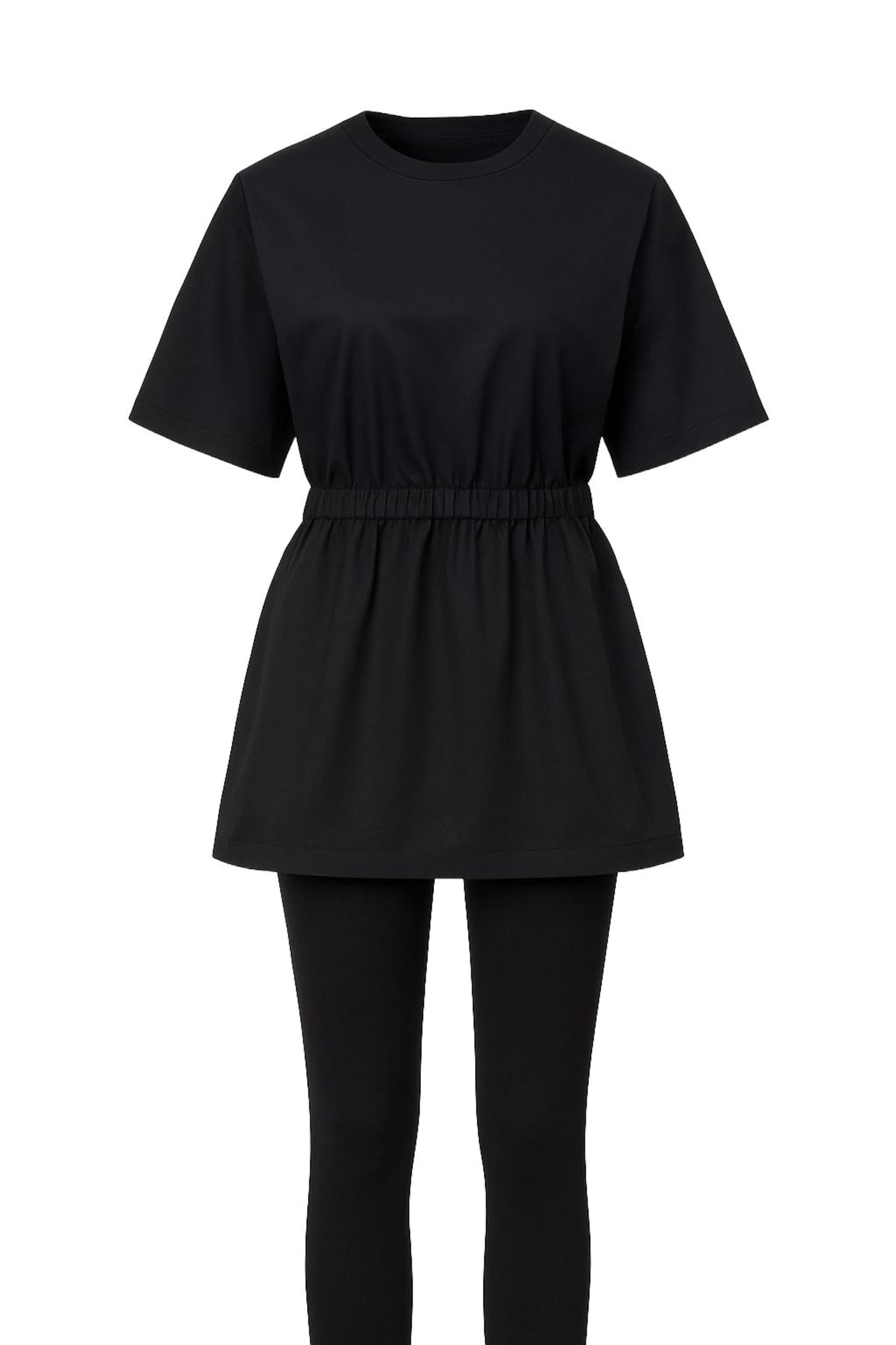 MANUKA Swimsuit in Black: front