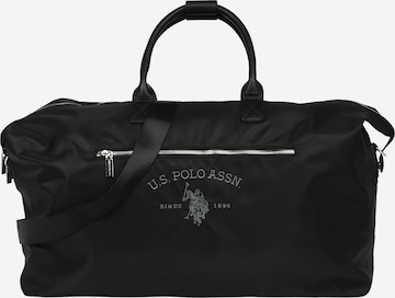 U.S. POLO ASSN. - Weekend bag 'Springfield' em preto: frente