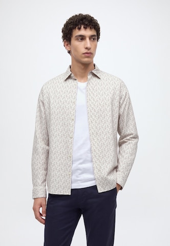 s.Oliver - Ajuste estrecho Camisa en beige