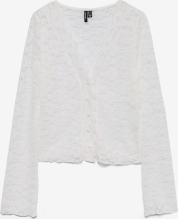 VERO MODA Cardigan 'VMDEA' i hvid: forside