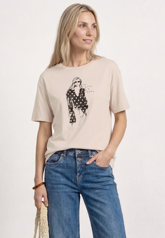 STREET ONE Shirt in Beige: front