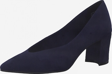 MARCO TOZZI - Sapatos de salto em azul: frente