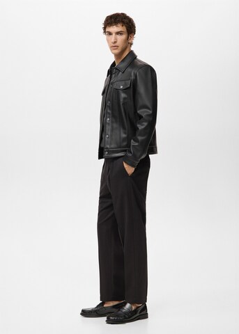 MANGO MAN Between-Season Jacket 'Blas' in Black