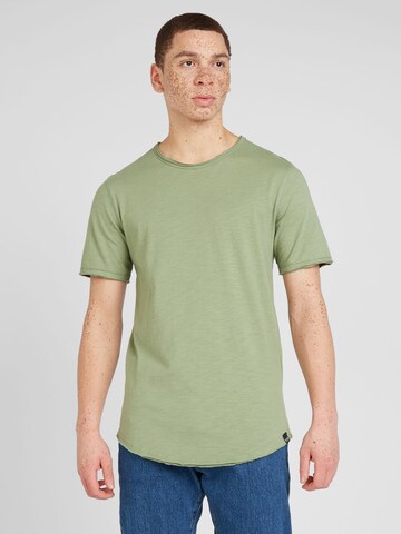 Only & Sons Μπλουζάκι 'BENNE' σε πράσινο: μπροστά