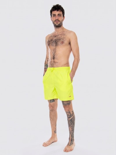 Carhartt WIP Szorty kąpielowe do kolan 'Chase Trunk Lime / Gold' w rozmiarze XS w kolorze zielonym, Podgląd produktu
