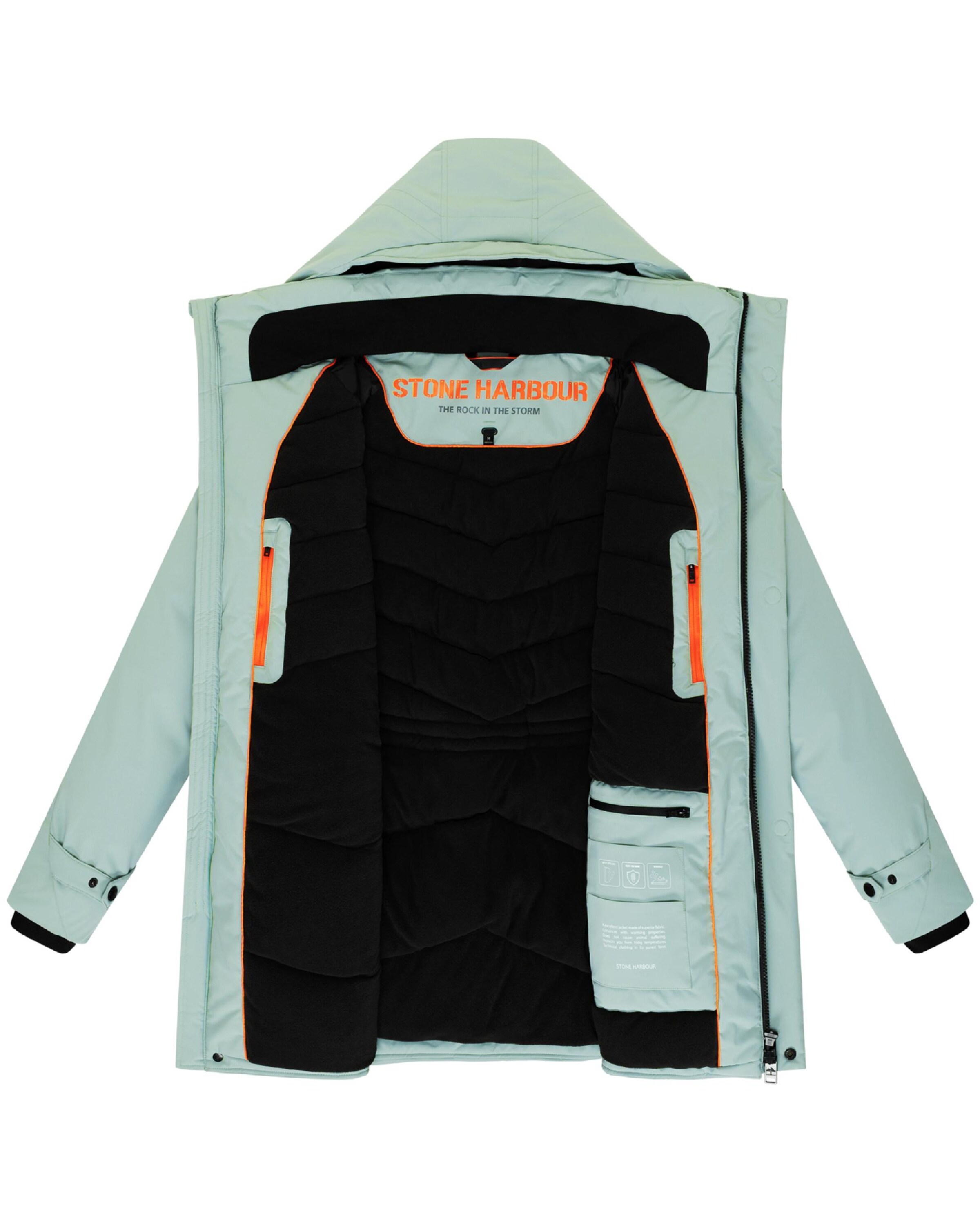 STONE HARBOUR Winterjas 'Emriis XX' in Groen
