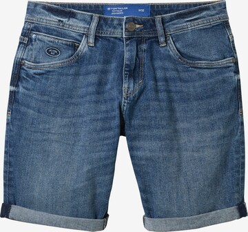 TOM TAILOR Slimfit Shorts 'Josh' in Blau: predná strana