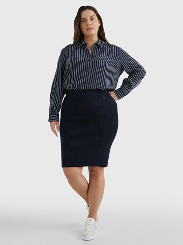 Tommy Hilfiger Curve Blouse in Blue