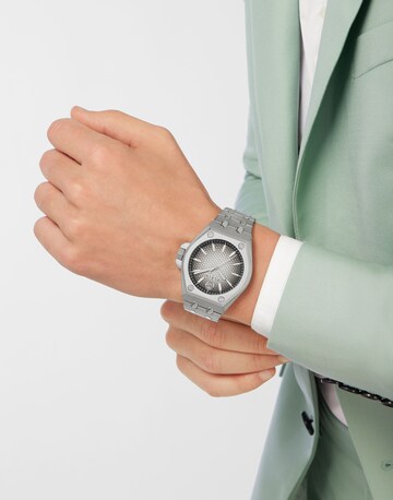 Montre à affichage analogique 'Plein Extreme Gent' Philipp Plein Watches en argent