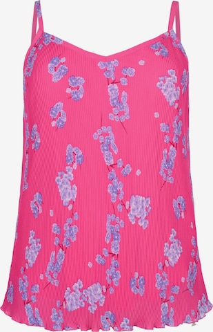 Zizzi - Top 'Cathrine' en rosa: frente