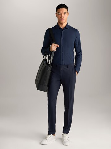 JOOP! Slim fit Button Up Shirt 'Pit' in Blue