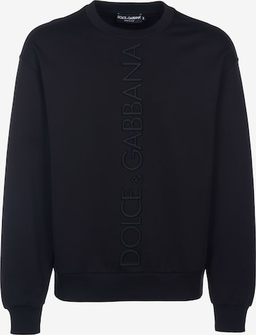 DOLCE & GABBANASweater majica - crna boja: prednji dio