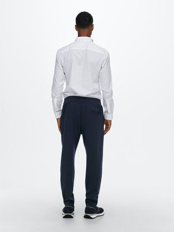 Tapered Pantaloni 'Onsrover' de la Only & Sons pe albastru