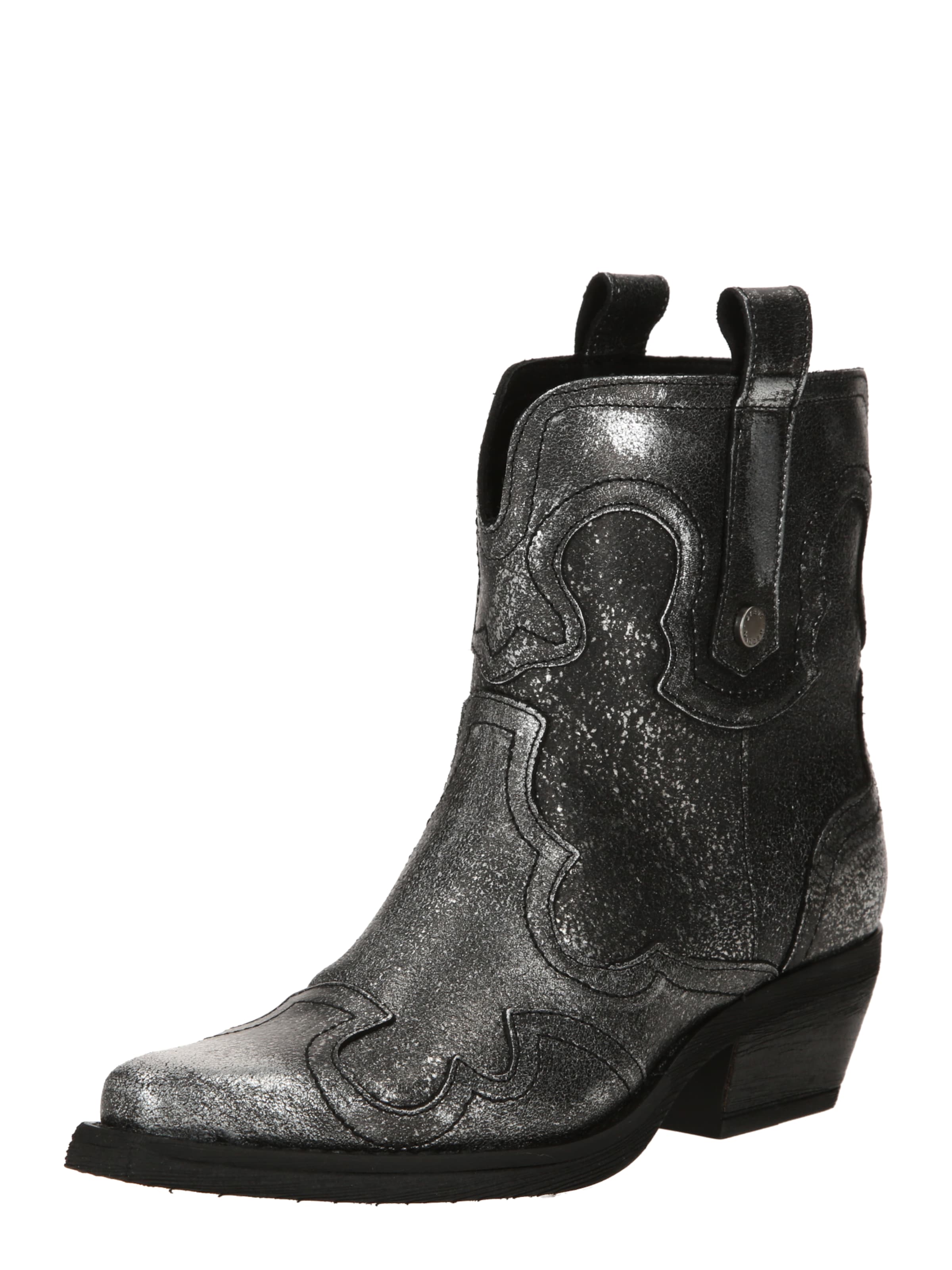 STEVE MADDEN Stiefel 'Waynoa' in Silber: Vorderseite