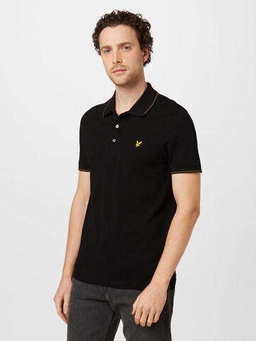 Lyle & Scott T-Shirt in Schwarz: predná strana