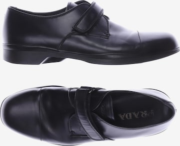 PRADA Flats & Loafers in 40,5 in Black: front