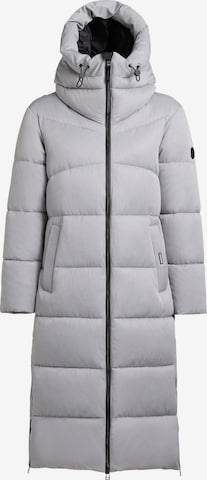 khujo Mantel 'Lima' in Grau: Vorderseite