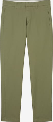 Marc O'Polo Regular Chino 'Osby' in Groen: voorkant
