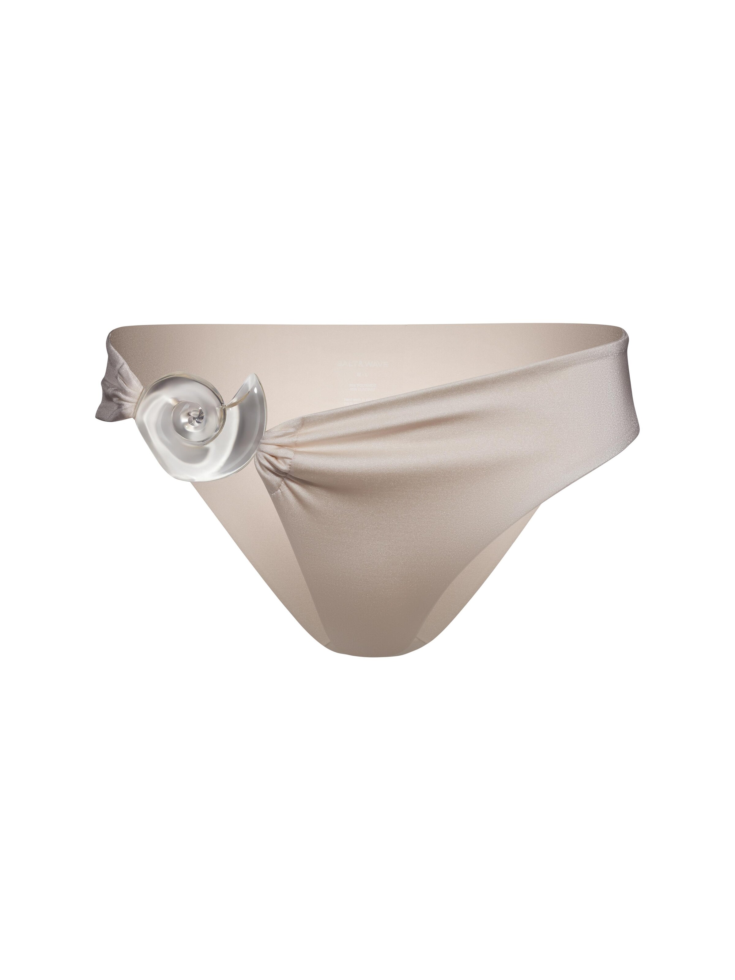 bēšs SALT&WAVE Bikini apakšdaļa 'Aphrodite Bottoms': no priekšpuses