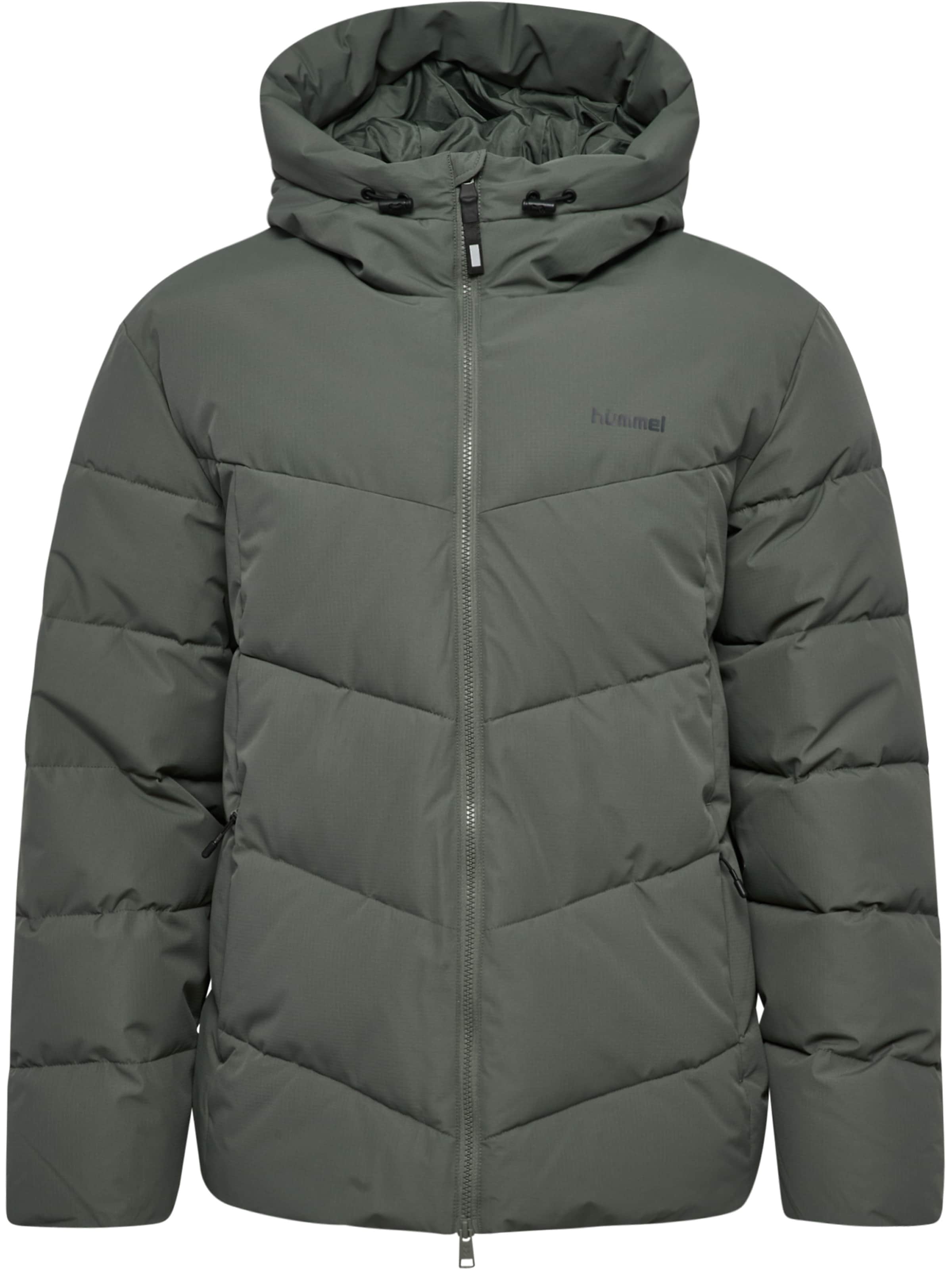 Hummel Winterjacke in Grau: Vorderseite