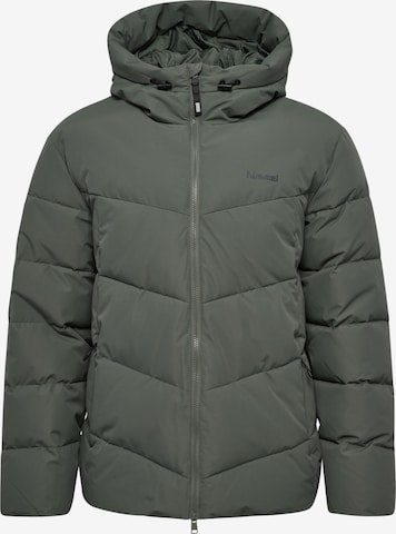 Hummel Winterjacke in Grau: Vorderseite