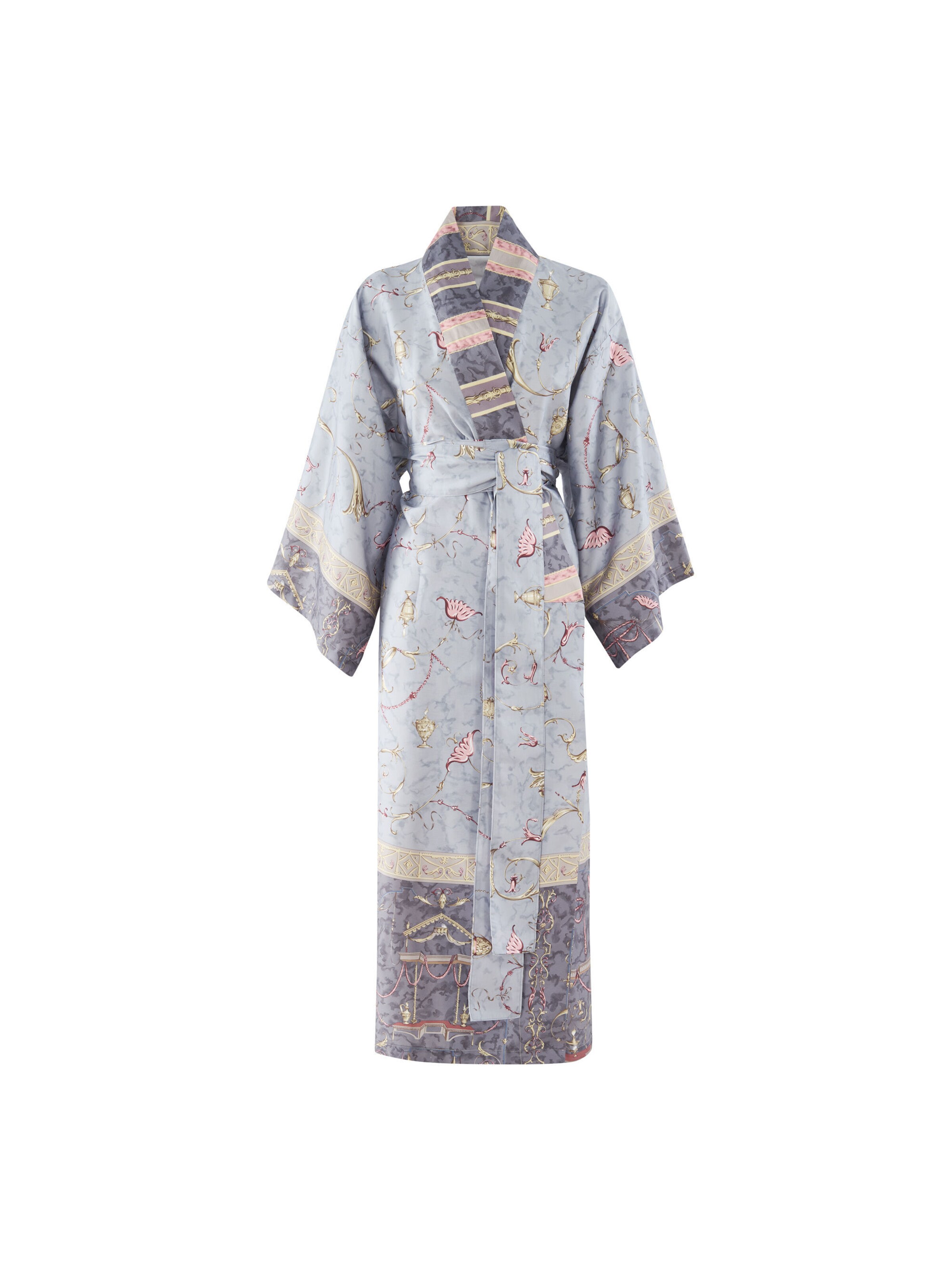 BASSETTI Kimono in Grey: front