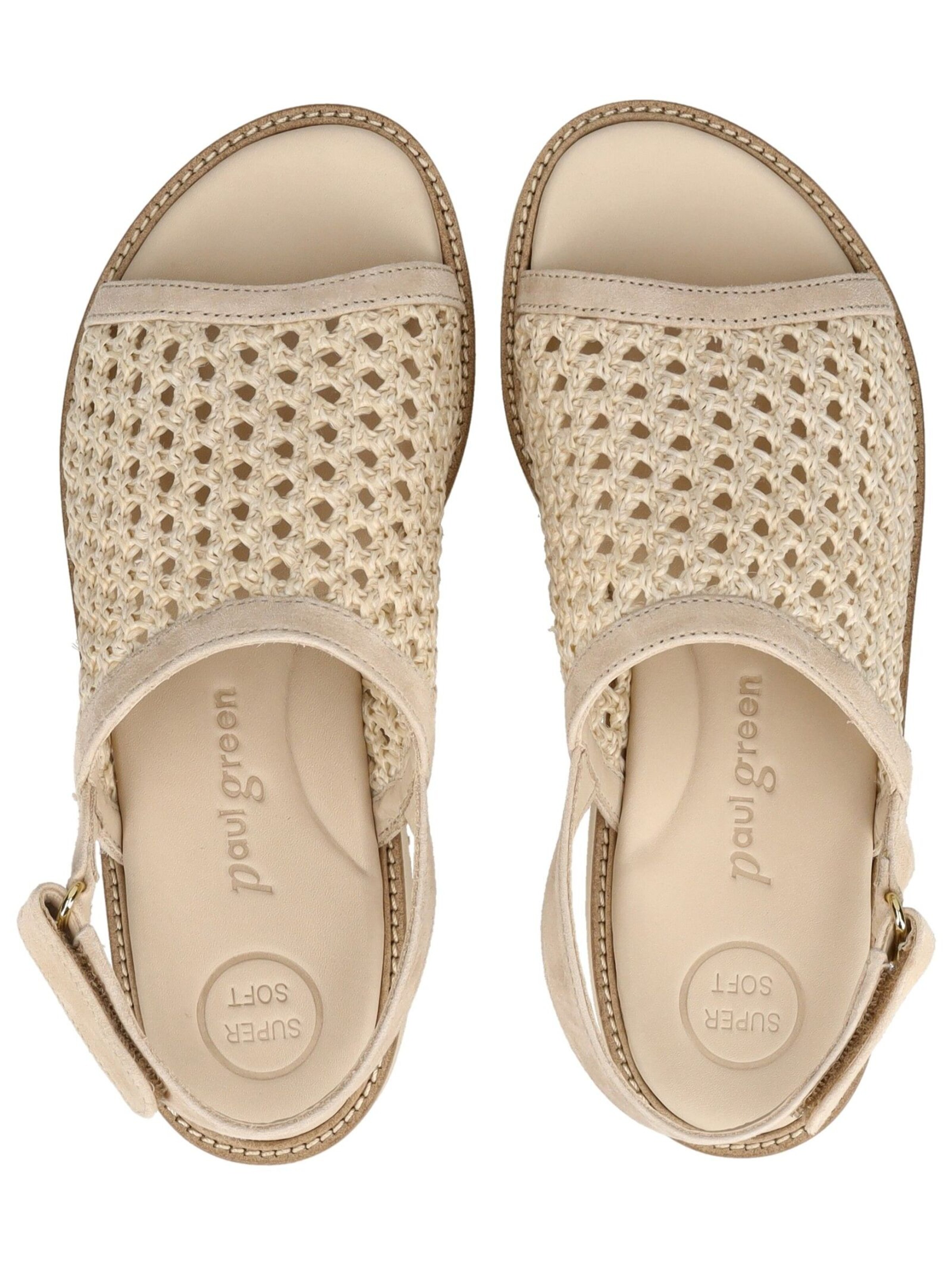 Paul Green Strap sandal in Beige